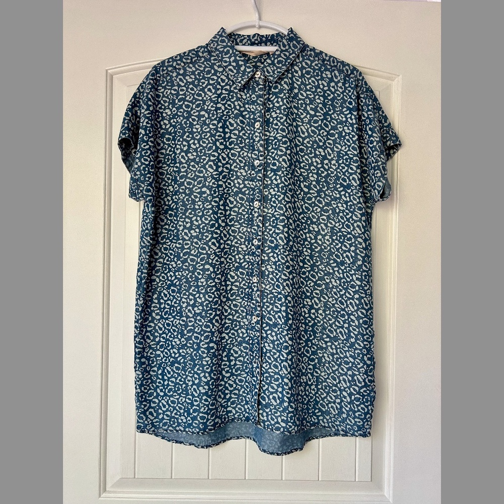 Soft Surroundings Short Sleeve Blouse